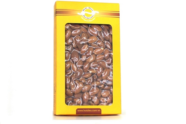 Hạnh nhân sấy hút chân không hộp giấy 370g title=