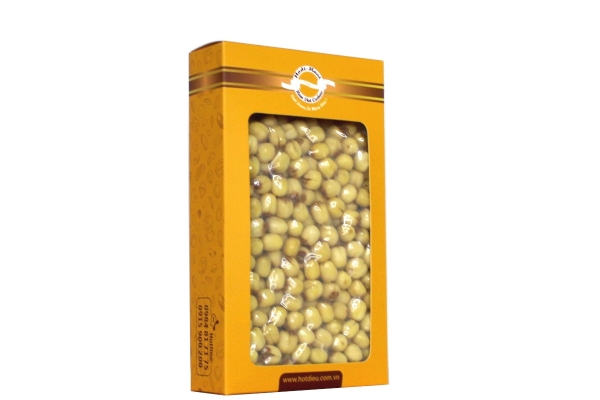 Hạt sen sấy giòn hút chân không hộp giấy 250g title=